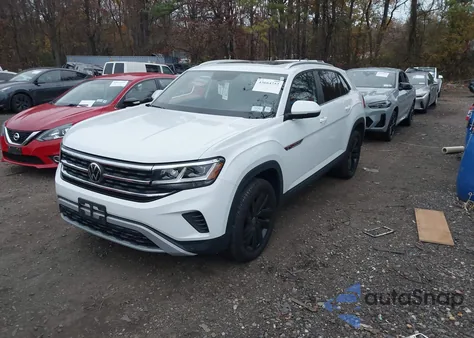 2023 Volkswagen Atlas Cross Sport 3.6L V6 Se W/Technology из США, поврежденный, VIN 1V2KE2CA7PC226263